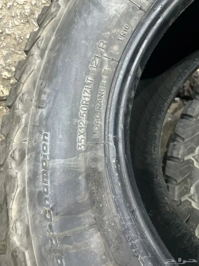 كفرات حجري بي اف جودرتش امريكي فواصل 35 12 50 17 10