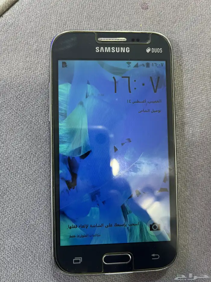 جوالي جلاكسي للبيع بس يبي له بطارية ما في أي شيء 1