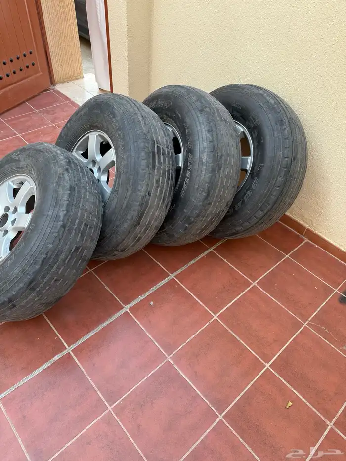 جنوط f150 وكفرات بوالين 1