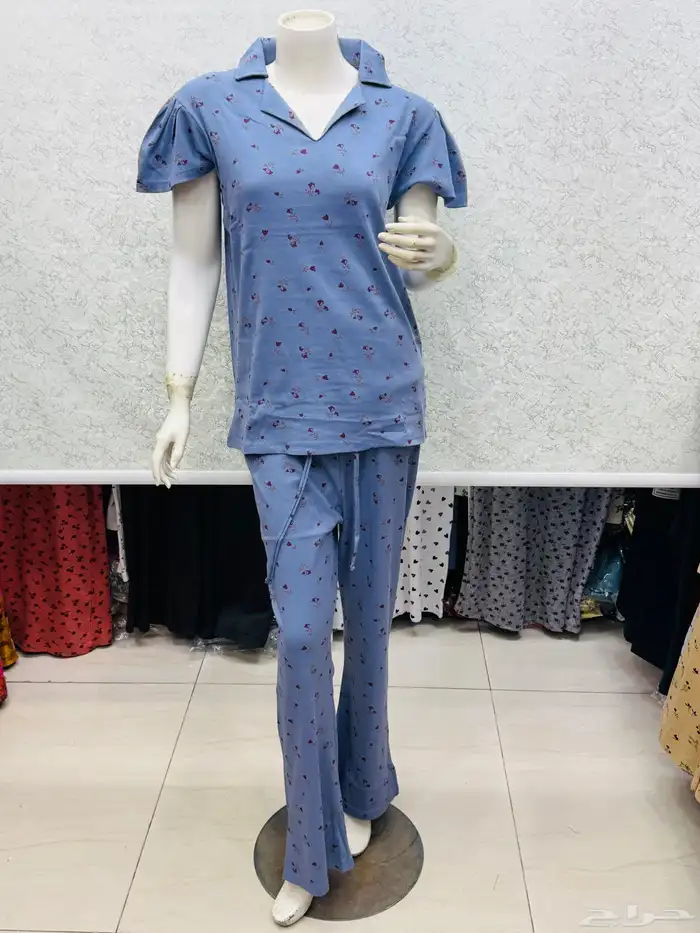 قمصان بجامات نسائية بالجمله 80