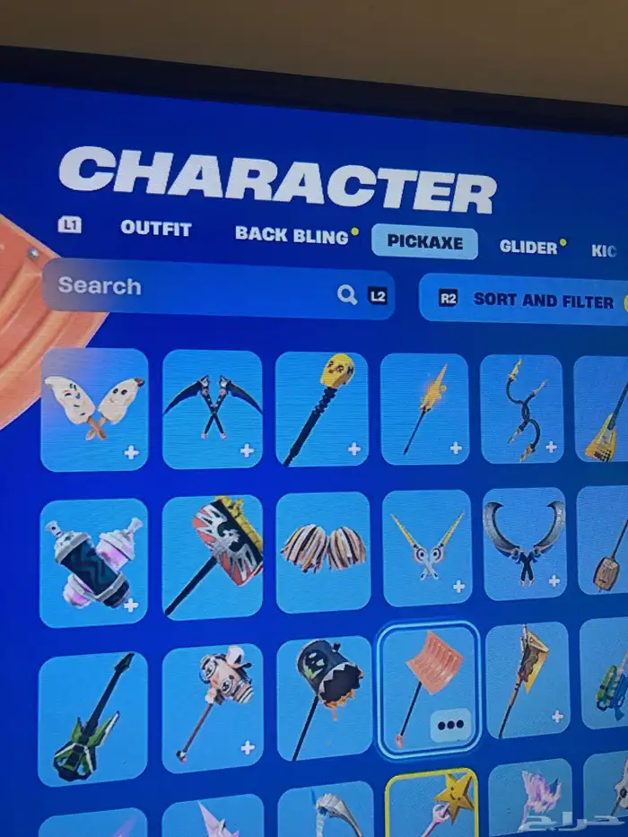 حساب للبيع فورت نايت سوني كامل لايجي اله الصامل ب 20دولار 14