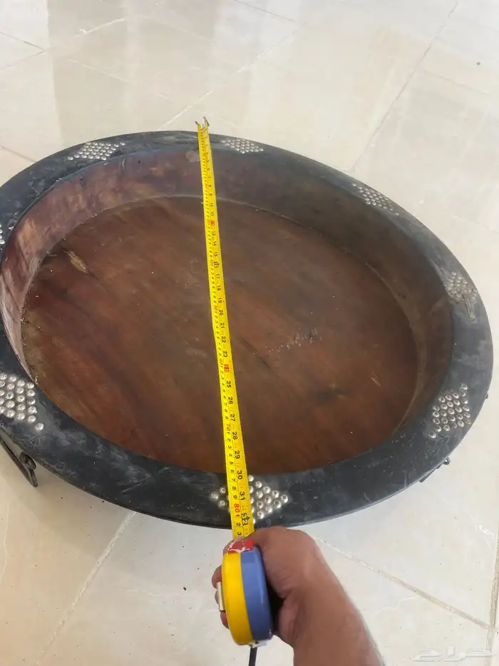 صحفة قديمة نظيفة جدا مقاس كبير 1