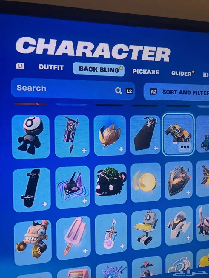 حساب للبيع فورت نايت سوني كامل لايجي اله الصامل ب 20دولار 6