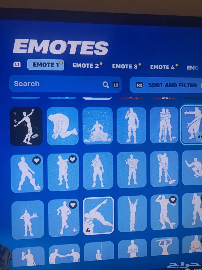 حساب للبيع فورت نايت سوني كامل لايجي اله الصامل ب 20دولار 25