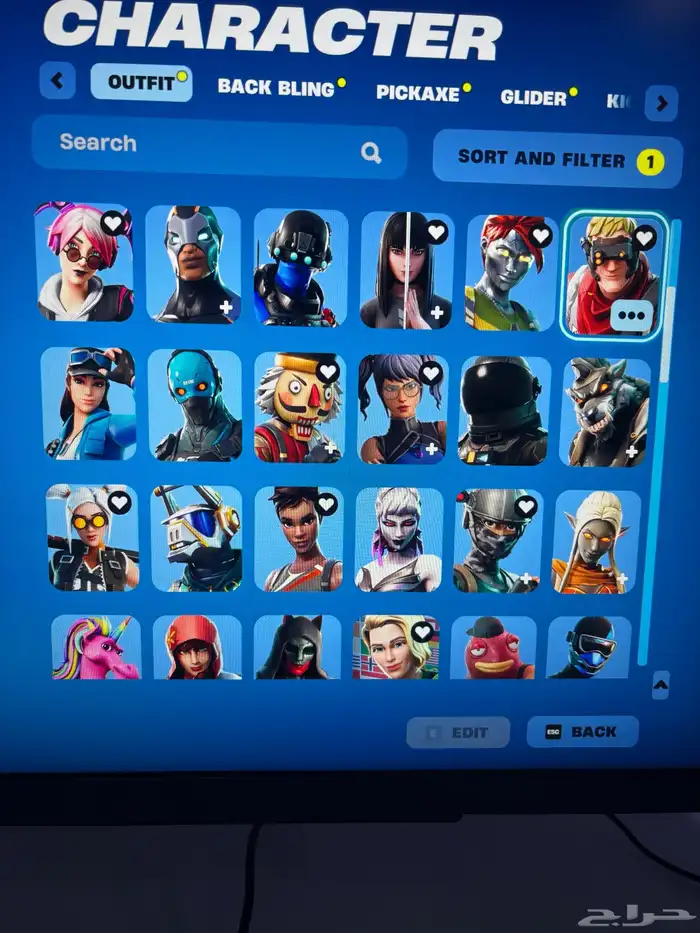حساب ايبك للبيع فورت   روكت 6