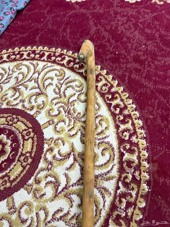 مشعب عتم قديم محنى ومدهون بالزيت الزيتون وقديم مره 1