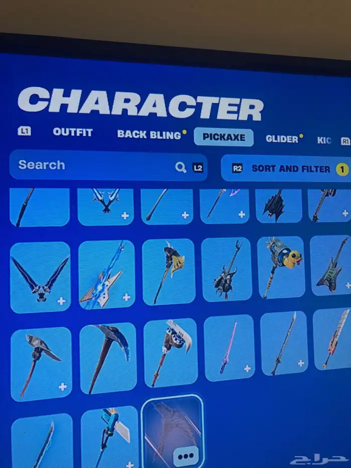 حساب للبيع فورت نايت سوني كامل لايجي اله الصامل ب 20دولار 17