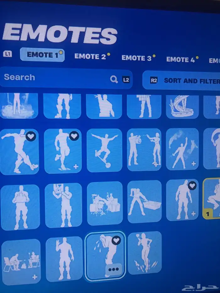 حساب للبيع فورت نايت سوني كامل لايجي اله الصامل ب 20دولار 29