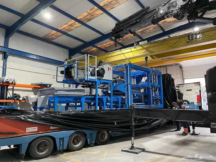 فك وتركيب خطوط انتاج الانترلوك 9