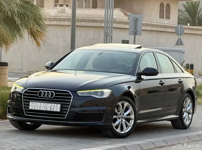 اودي A6 فل كامل 2016 بحالة الوكاله 0