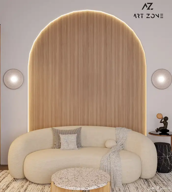 تصميم داخلي لغرفة معيشة صغيرة 0