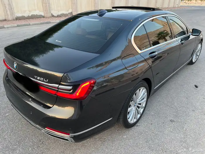بي دبليو ( 730 LI ) الموديل 2021 ممشى قليل شبه جديده 30