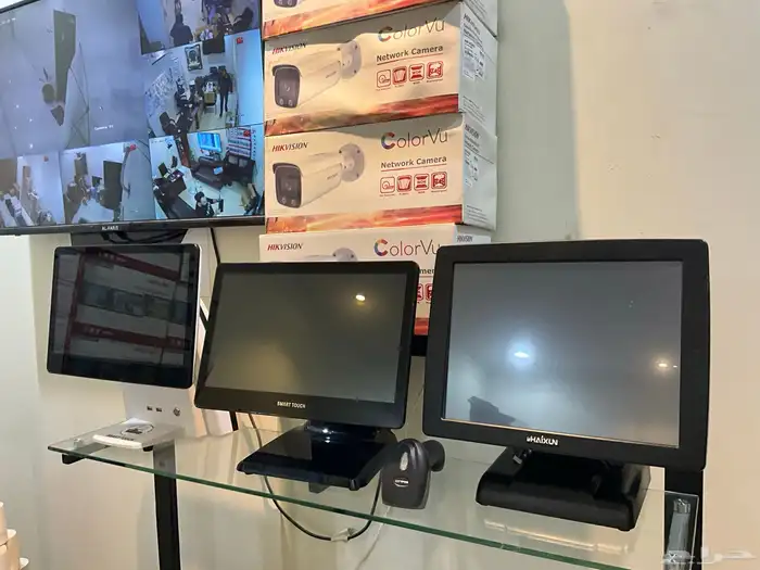 كاشير لمس بسعر مخفض بضمان معتمد الربط الاكتروني 2