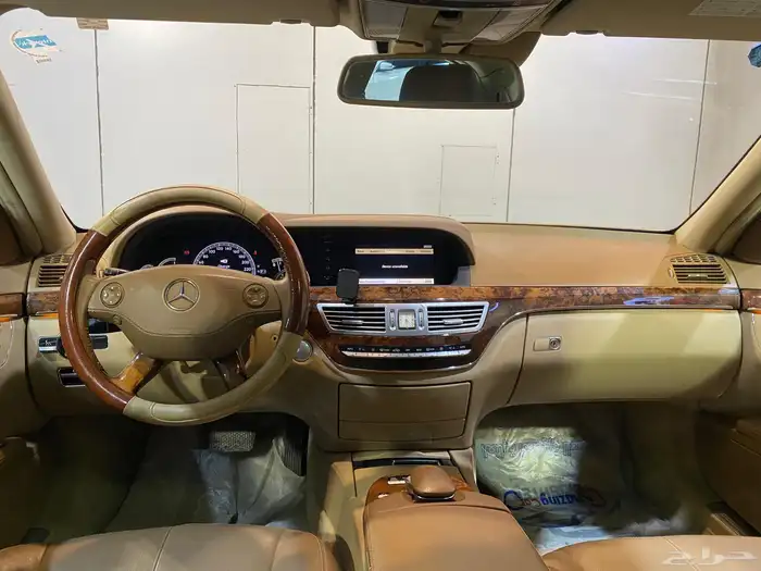 مرسيدس S350 2008 ( عداد قليل ) بحالة نظيفة 9