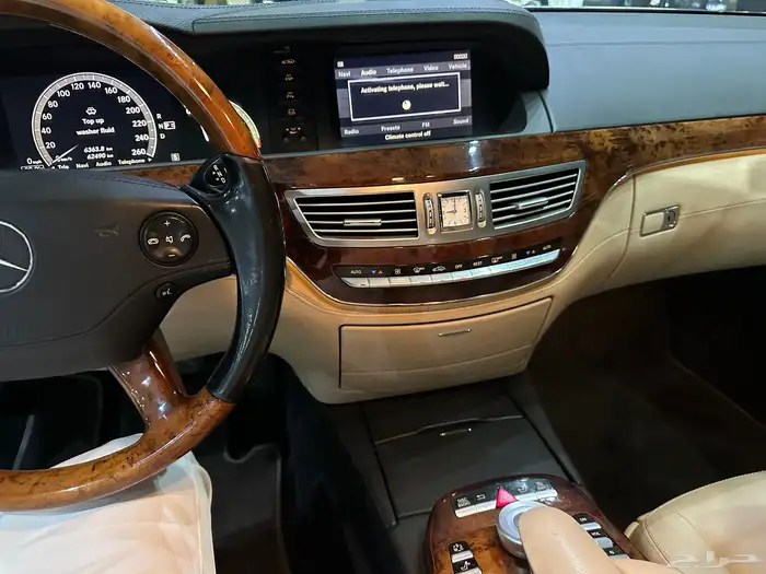 مرسيدس S350 موديل 2009 فل كامل ممشى قليل نظيف 7