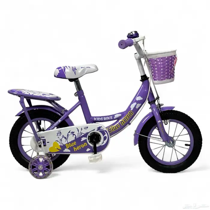 سيكل اطفال مقاس 12 - دراجه اطفال بناتية بتصميم مقعدين 0