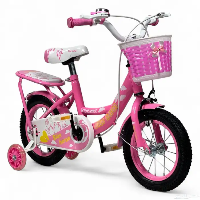 سيكل اطفال مقاس 12 - دراجه اطفال بناتية بتصميم مقعدين 8