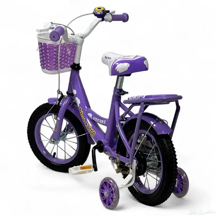 سيكل اطفال مقاس 12 - دراجه اطفال بناتية بتصميم مقعدين 2