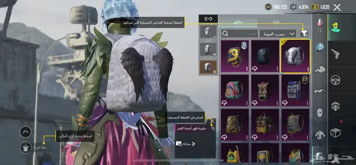 حساب ببجي للبيع 3