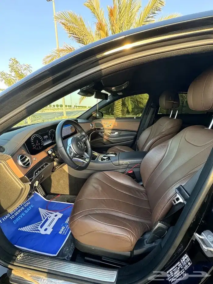 مرسيدس S450 2020 للبيع بدون حوادث 7