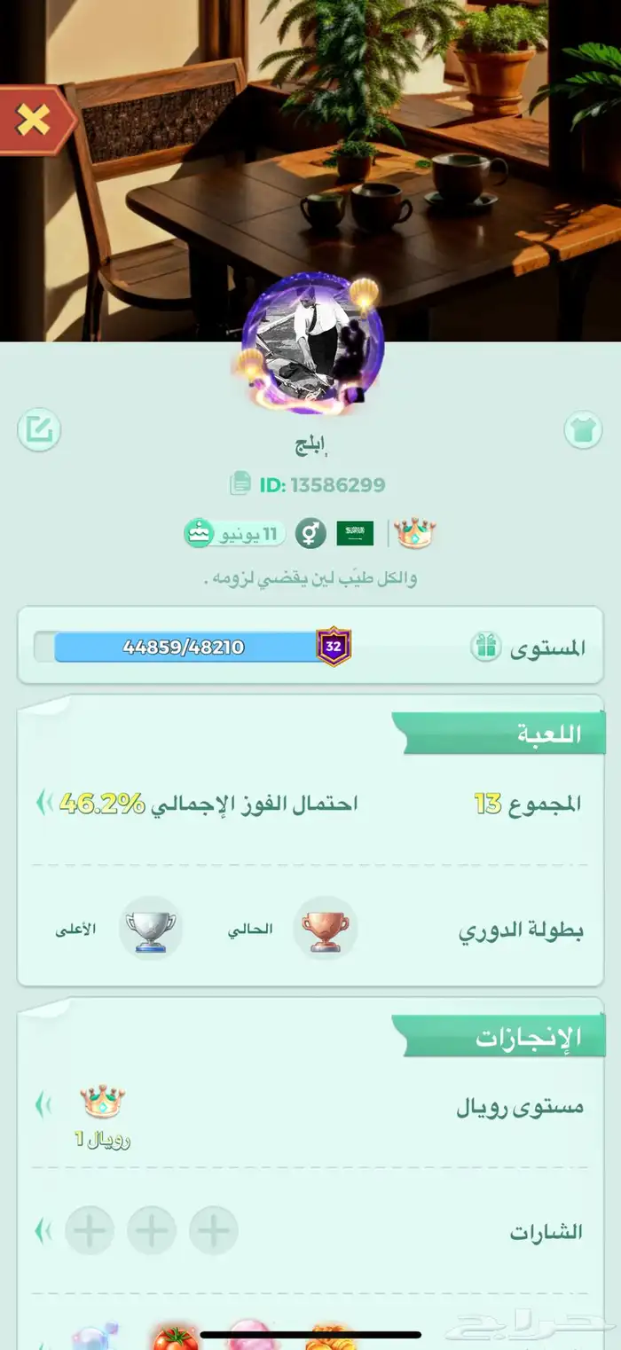 حساب لودو للبيع 0