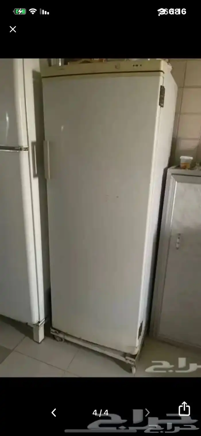 فريزة عامودية كهرباء 110 2