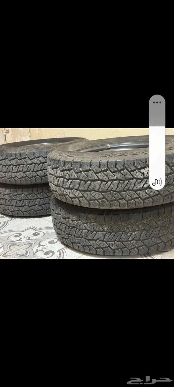 3 كفرات بجنوط هلل ست مسامير نظيفه 1