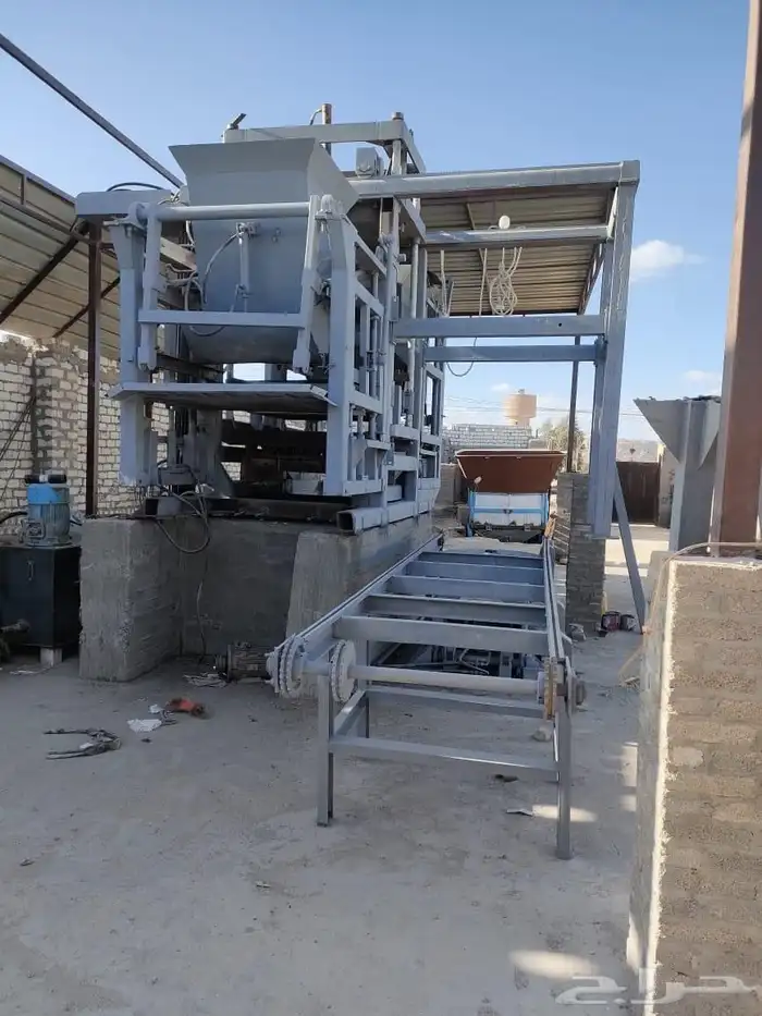 فك وتركيب خطوط انتاج الانترلوك 70