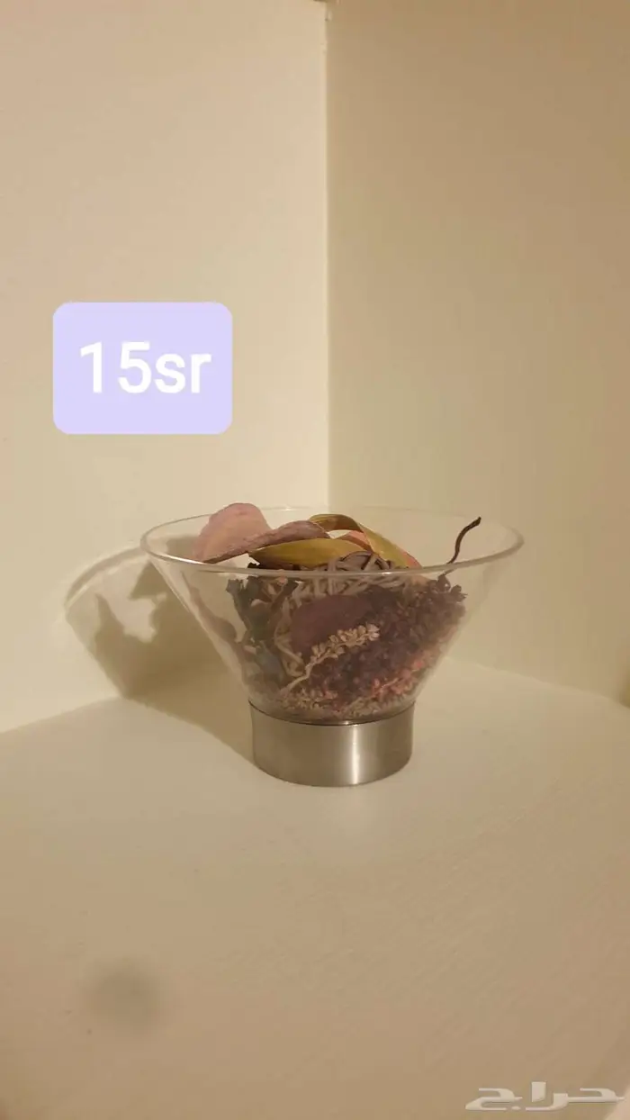 شموع و ورد مجفف 20