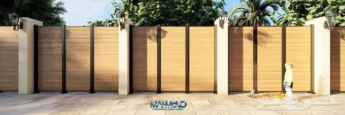 تصميم وتنفيذ اسوار ديكورية بديل الخشب (WPC) 0