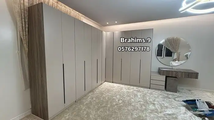 دولاب تفصيل حسب الطلب وغرف نوم 28