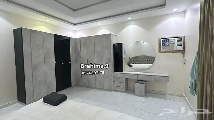 دولاب تفصيل حسب الطلب وغرف نوم 24