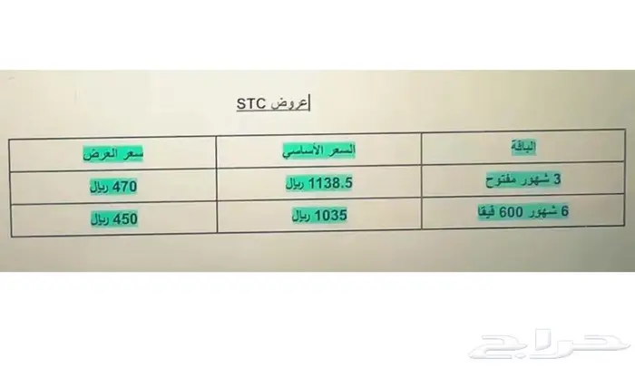 عروض جديدة stc 0