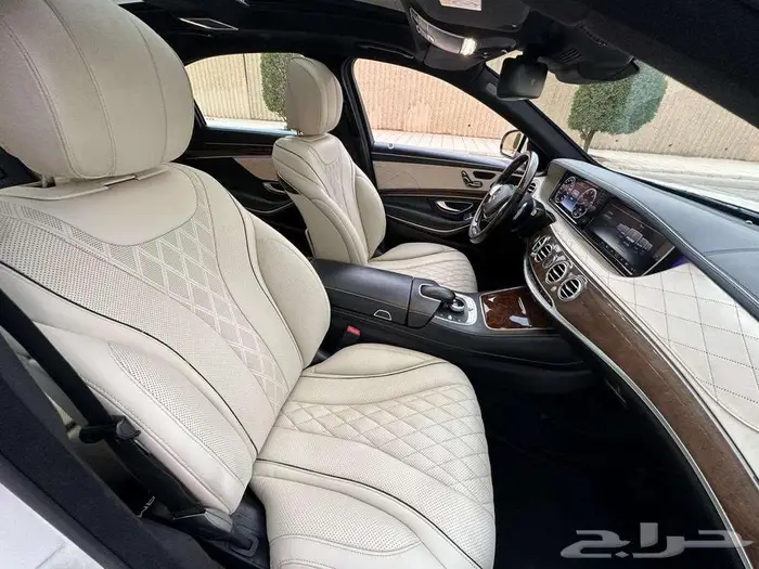 مرسيدس S400 لؤلؤي 2015 ماشي 95 ألف كت AMG بدي وكالة 37