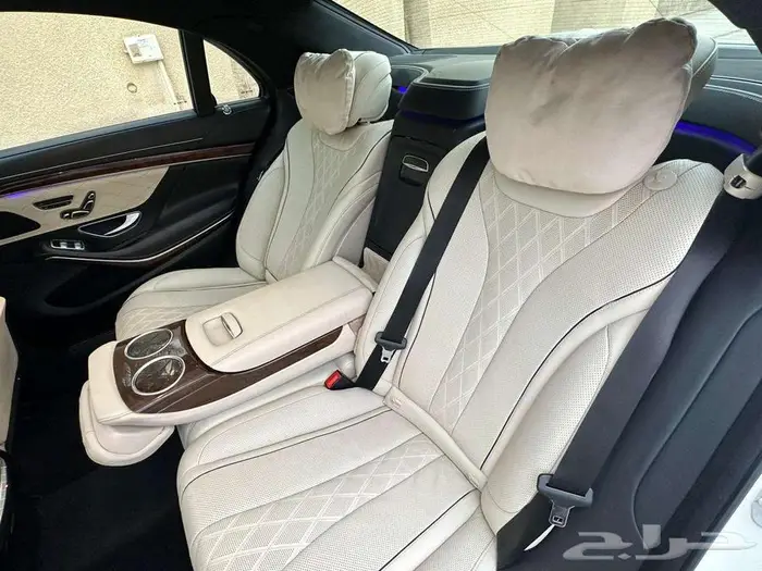 مرسيدس S400 لؤلؤي 2015 ماشي 95 ألف كت AMG بدي وكالة 36