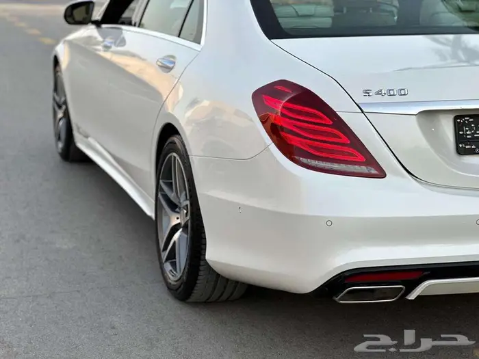 مرسيدس S400 لؤلؤي 2015 ماشي 95 ألف كت AMG بدي وكالة 27