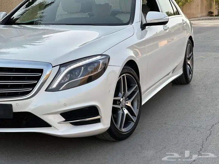مرسيدس S400 لؤلؤي 2015 ماشي 95 ألف كت AMG بدي وكالة 16