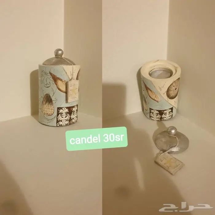 شموع و ورد مجفف 21