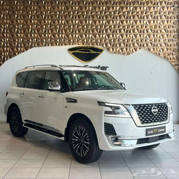 NISSAN PATROL PLATINUM V8 2022 WHITE 1