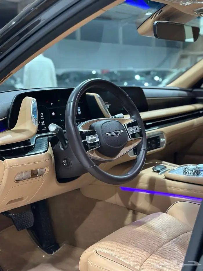 جينيسس G90 اسود 2023 . رصد الفخامة 18