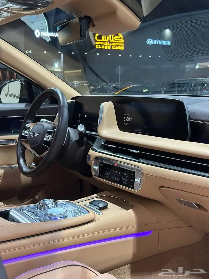 جينيسس G90 اسود 2023 . رصد الفخامة 20