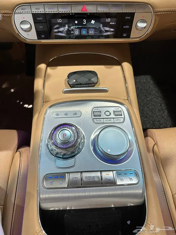 جينيسس G90 اسود 2023 . رصد الفخامة 25