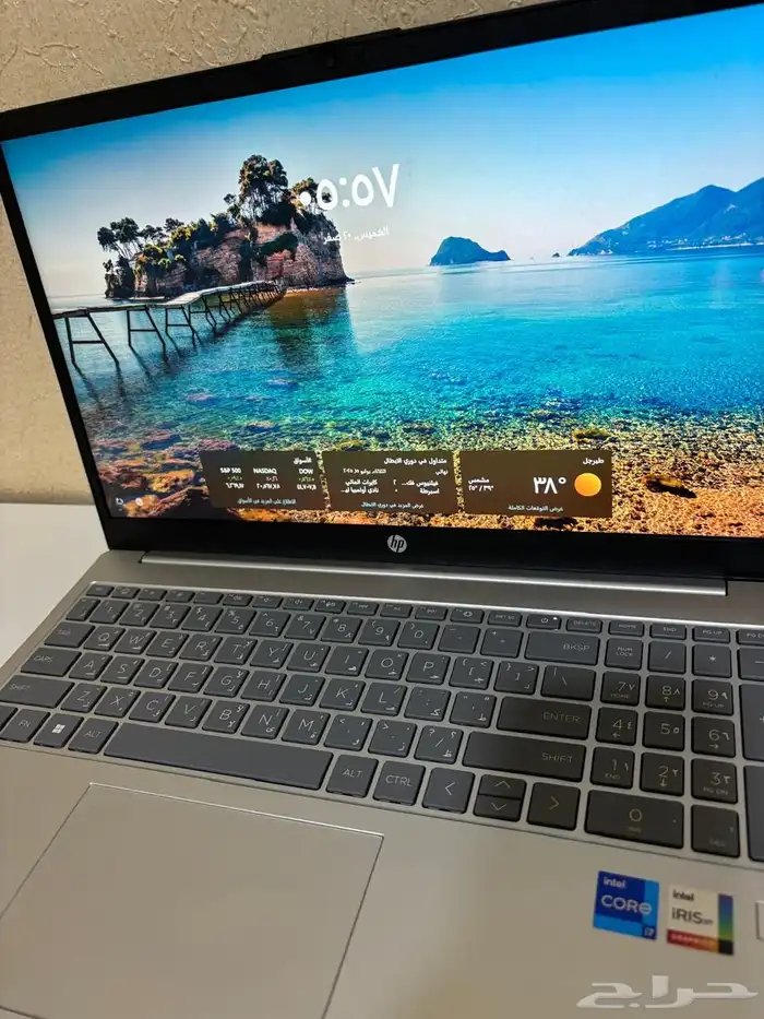 لابتوب hp i7 شبه جديد 0