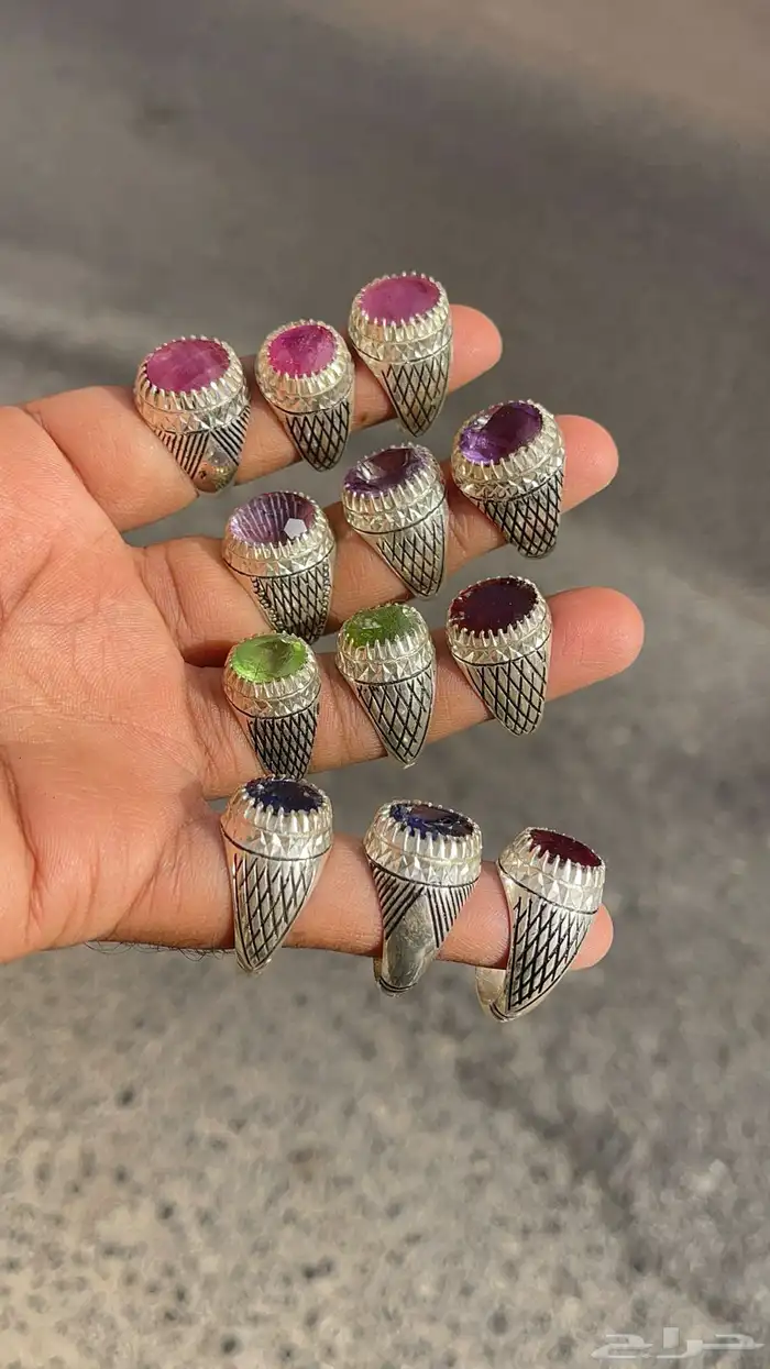 جمله خواتم فضه فصوص براقيات 8