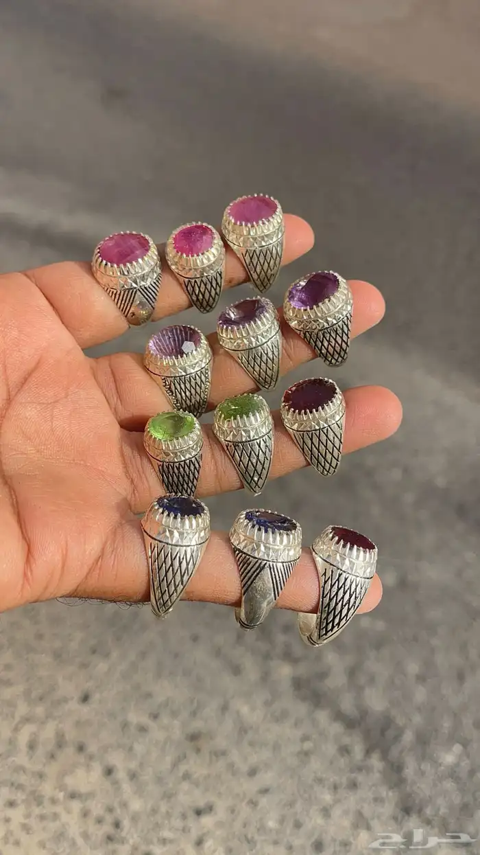 جمله خواتم فضه فصوص براقيات 7