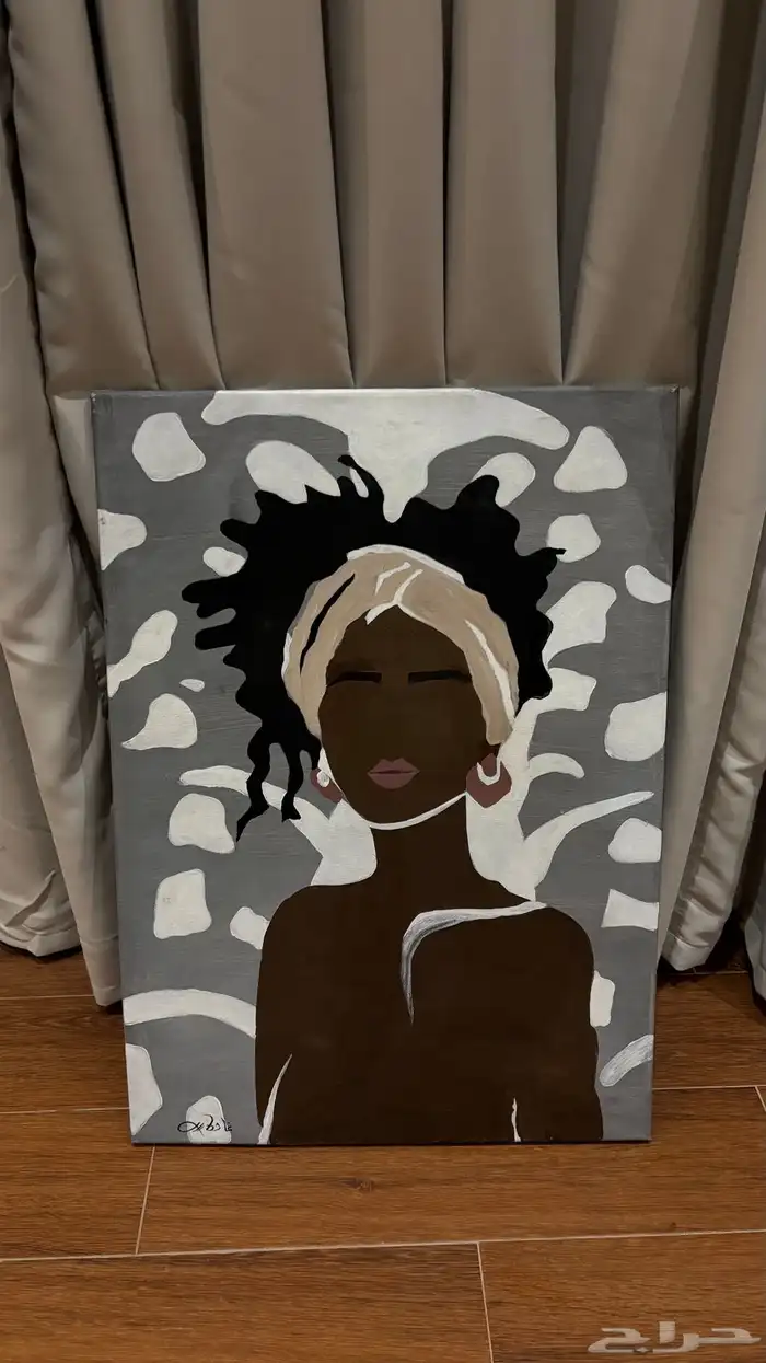 لوحات فنيه رسم يدوي 2