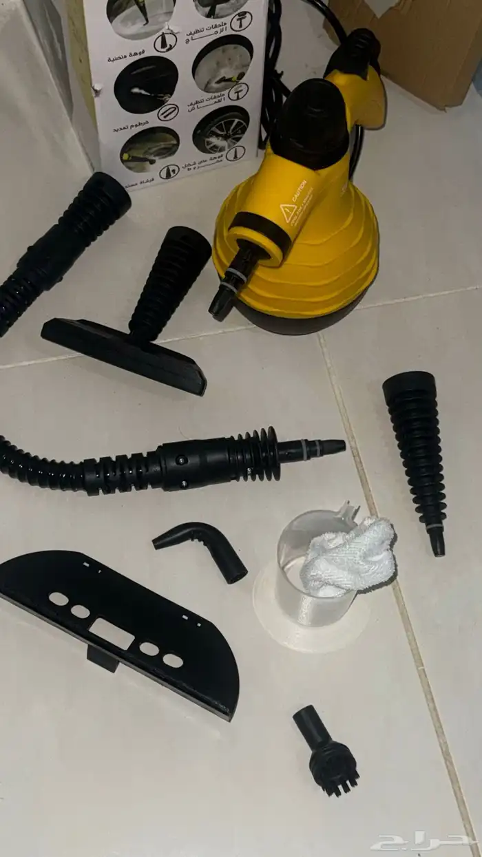 جهاز تنظيف بخار عميق لم يستخدم الا تجربه 3