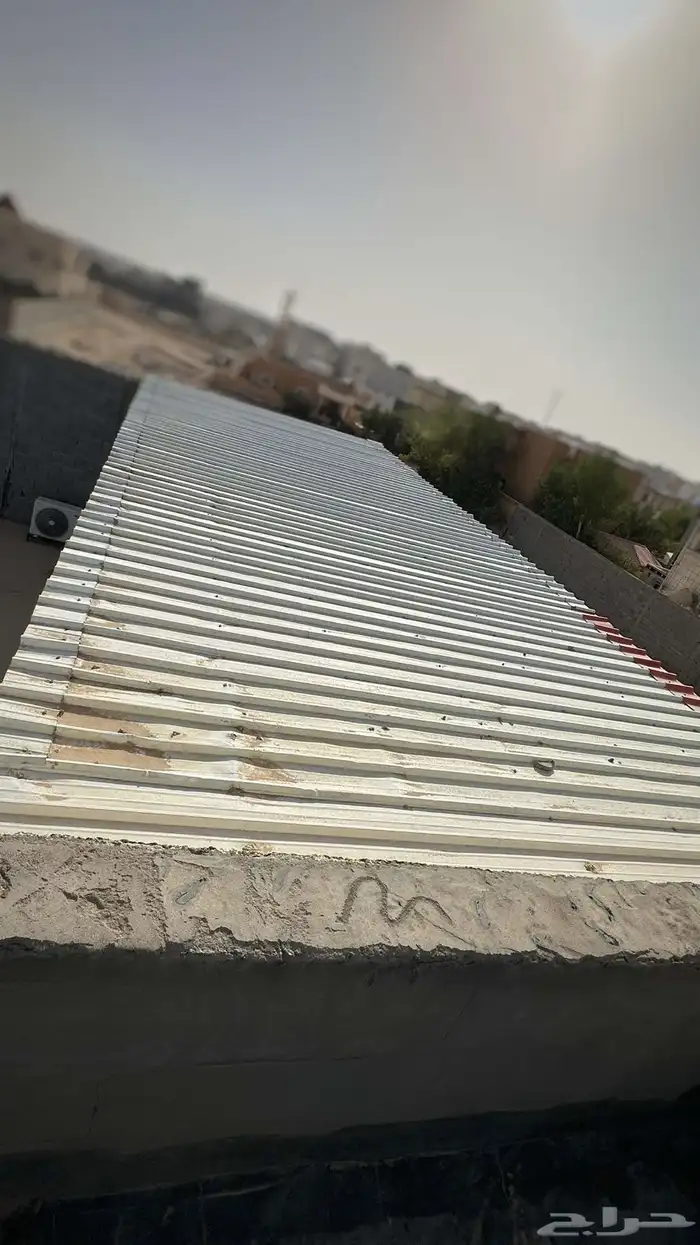 مستودع حديد زنك مع رفوف للبيع 1
