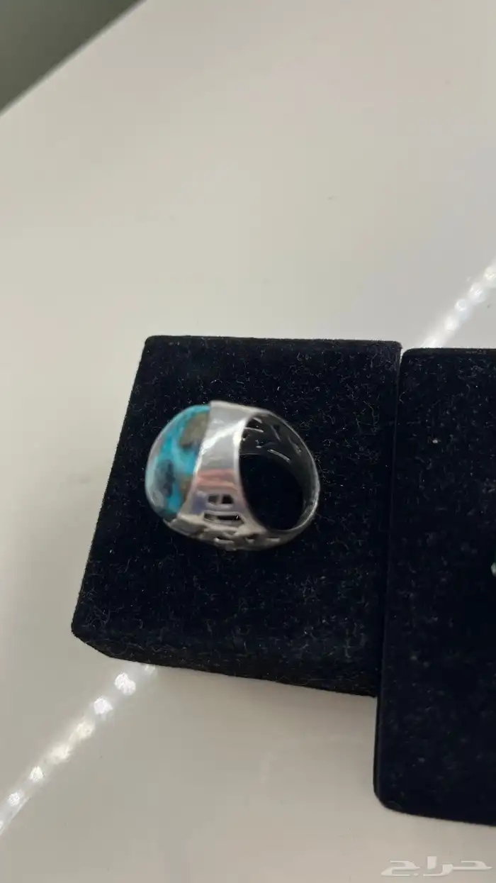 خاتم فيروز نشابوري وخاتم زمرد 3