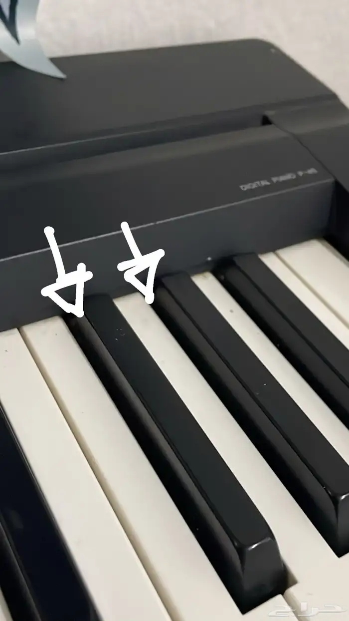 بيانو ياماها P-45 Yamaha بحاله ممتازه 3